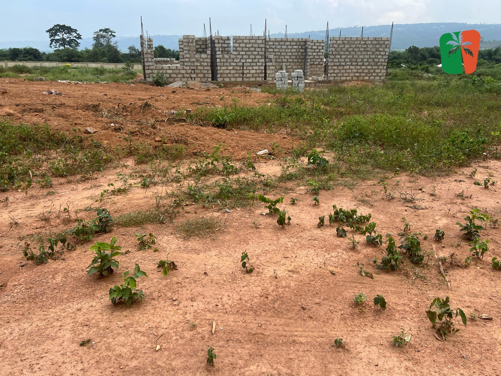 1 Serviced Residential Corner Plot Of Land In Aburi Amanfrom