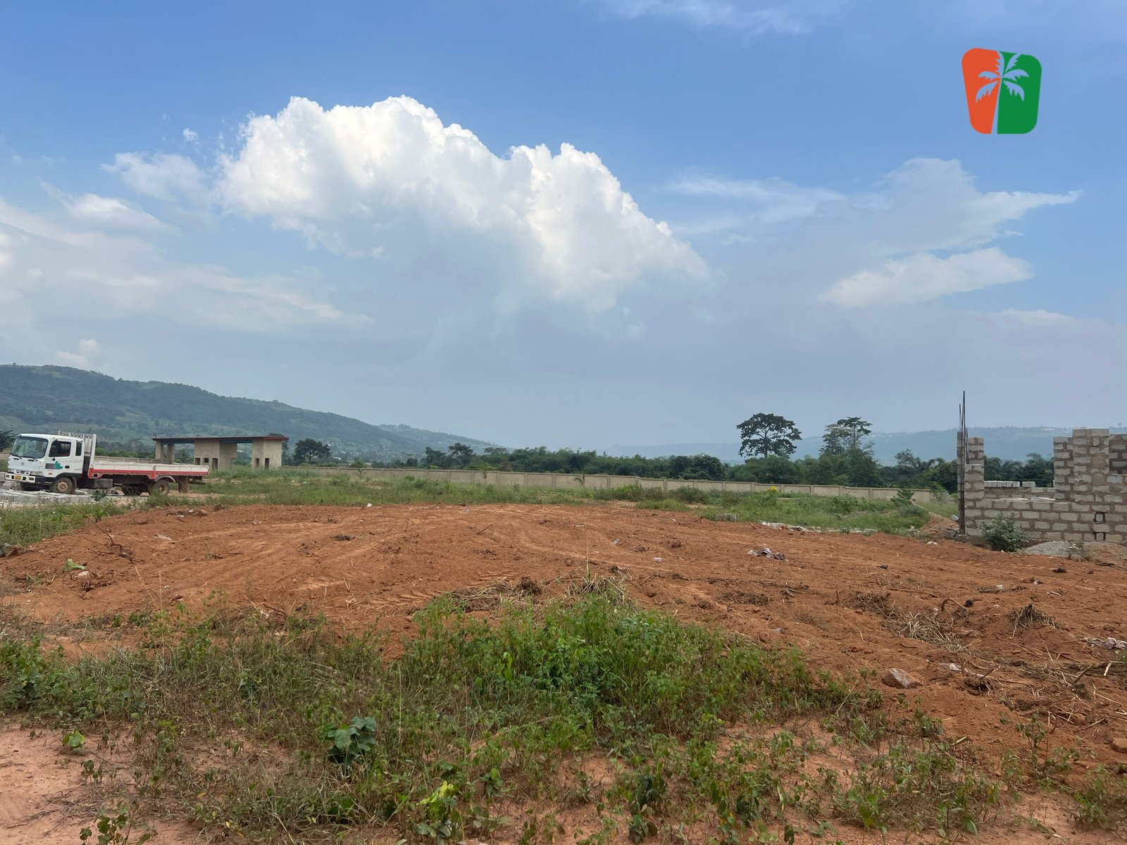 1 Serviced Residential Corner Plot Of Land In Aburi Amanfrom