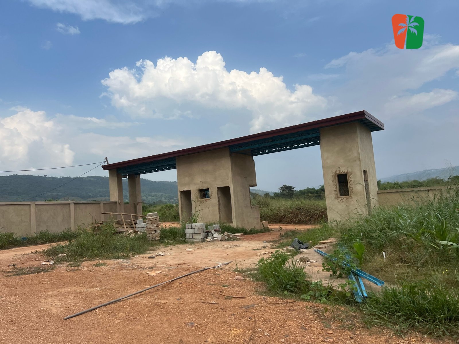 1 Serviced Residential Corner Plot Of Land In Aburi Amanfrom