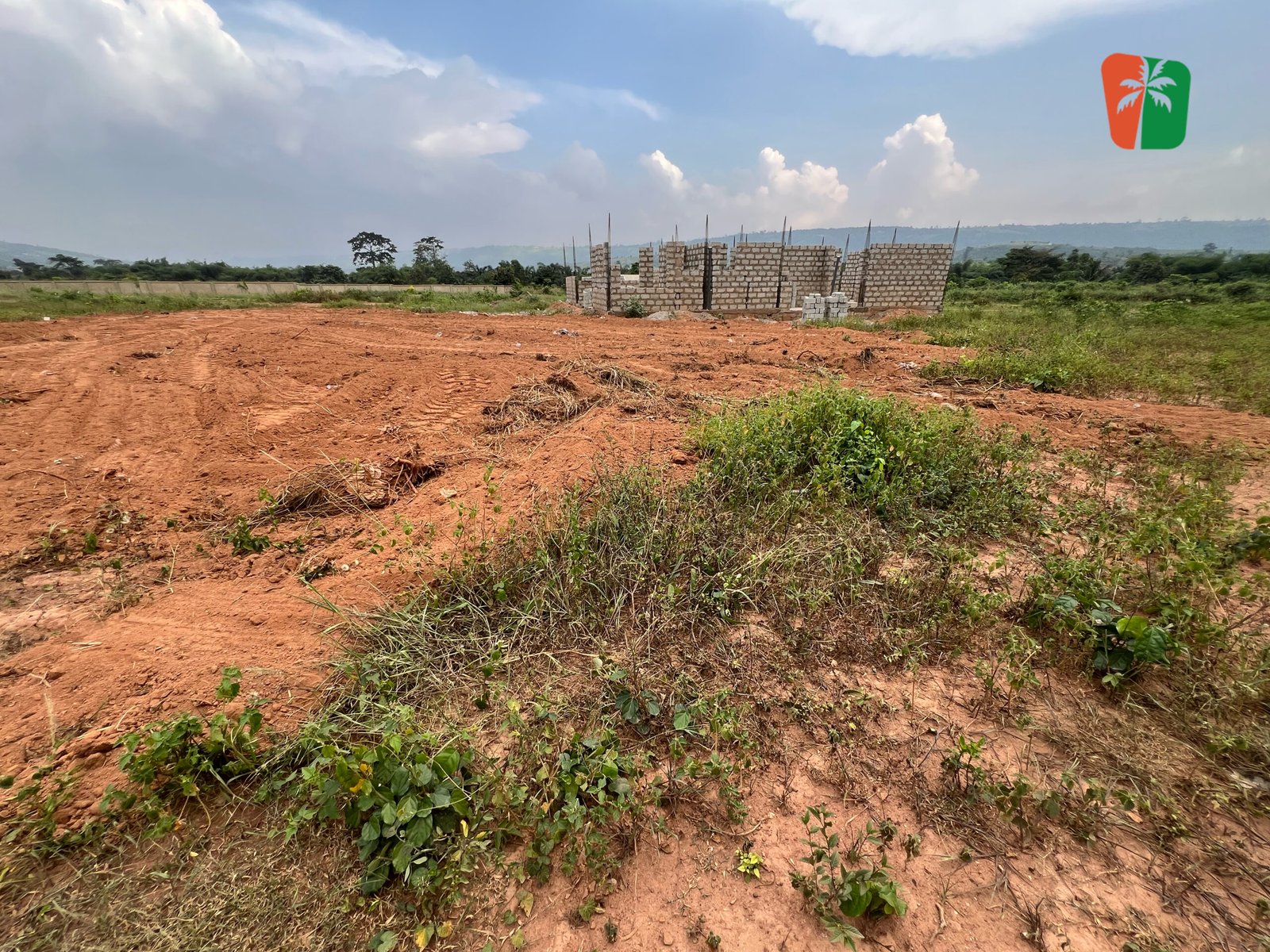 1 Serviced Residential Corner Plot Of Land In Aburi Amanfrom