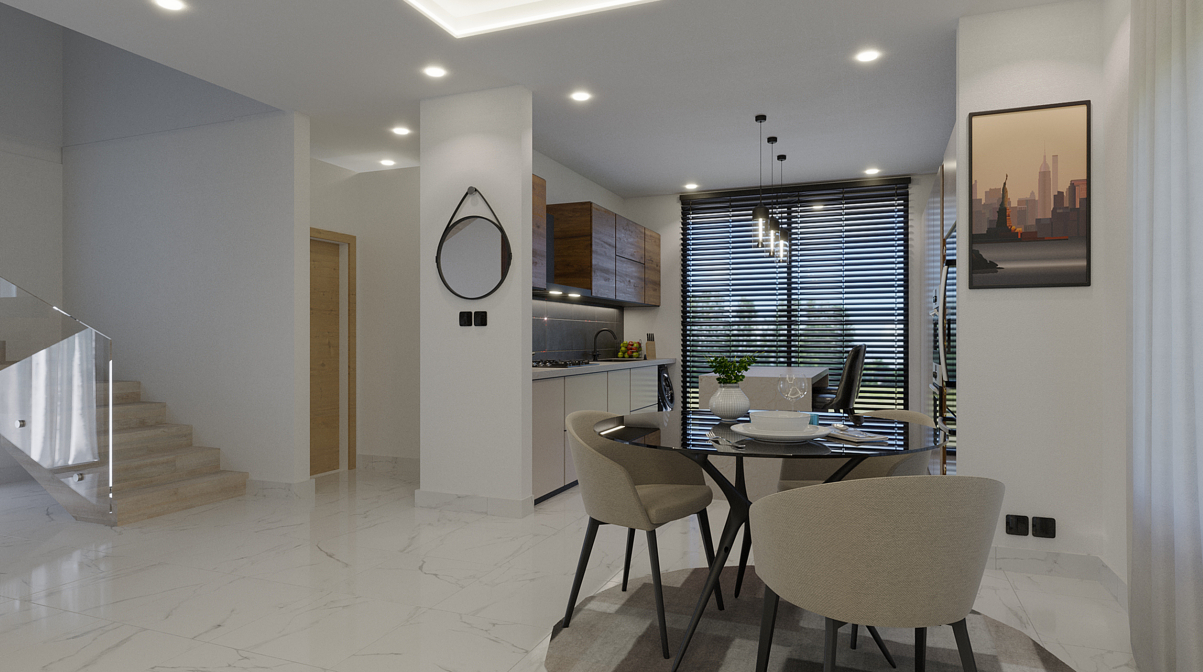 4-Bedroom Townhouse with BQ for Sale – Airport Residential Area (Gated Development)