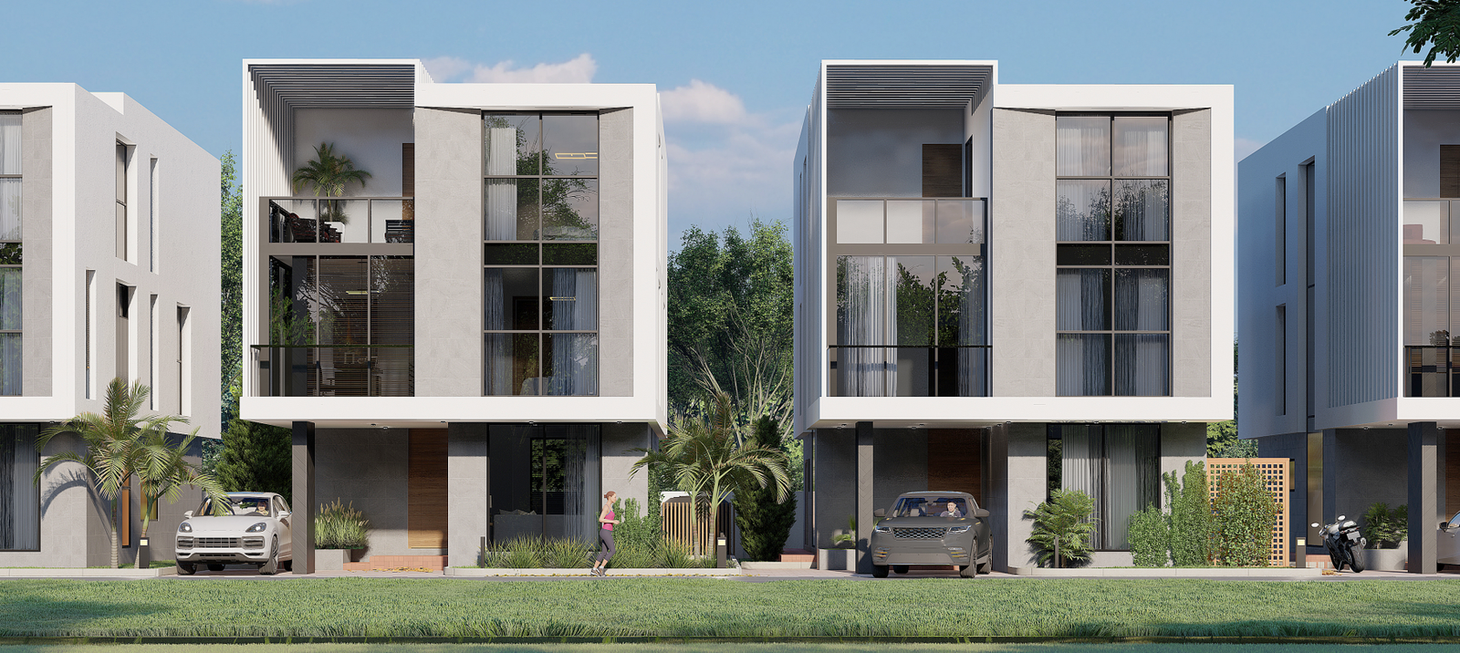 4-Bedroom Townhouse with BQ for Sale – Airport Residential Area (Gated Development)