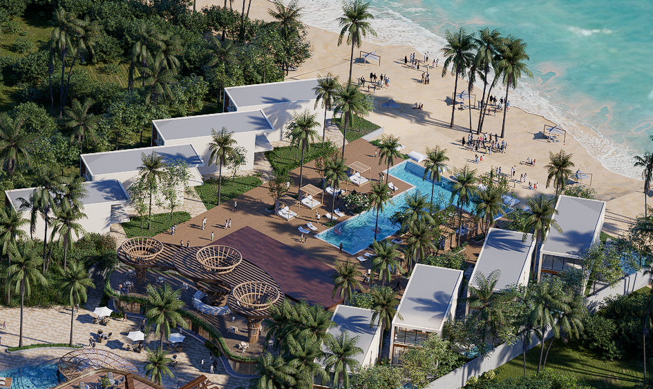 Presidential 4 Bedroom Luxury Beachfront Villas