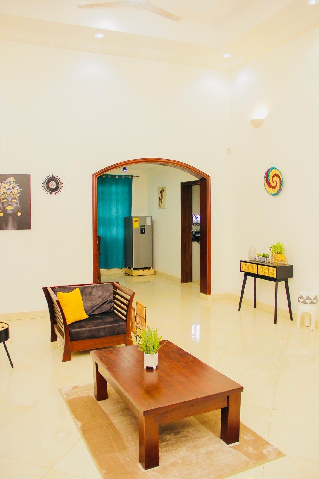 Furnished 4-Bedroom House with Solar & Security for Rent in Tema – $1,100