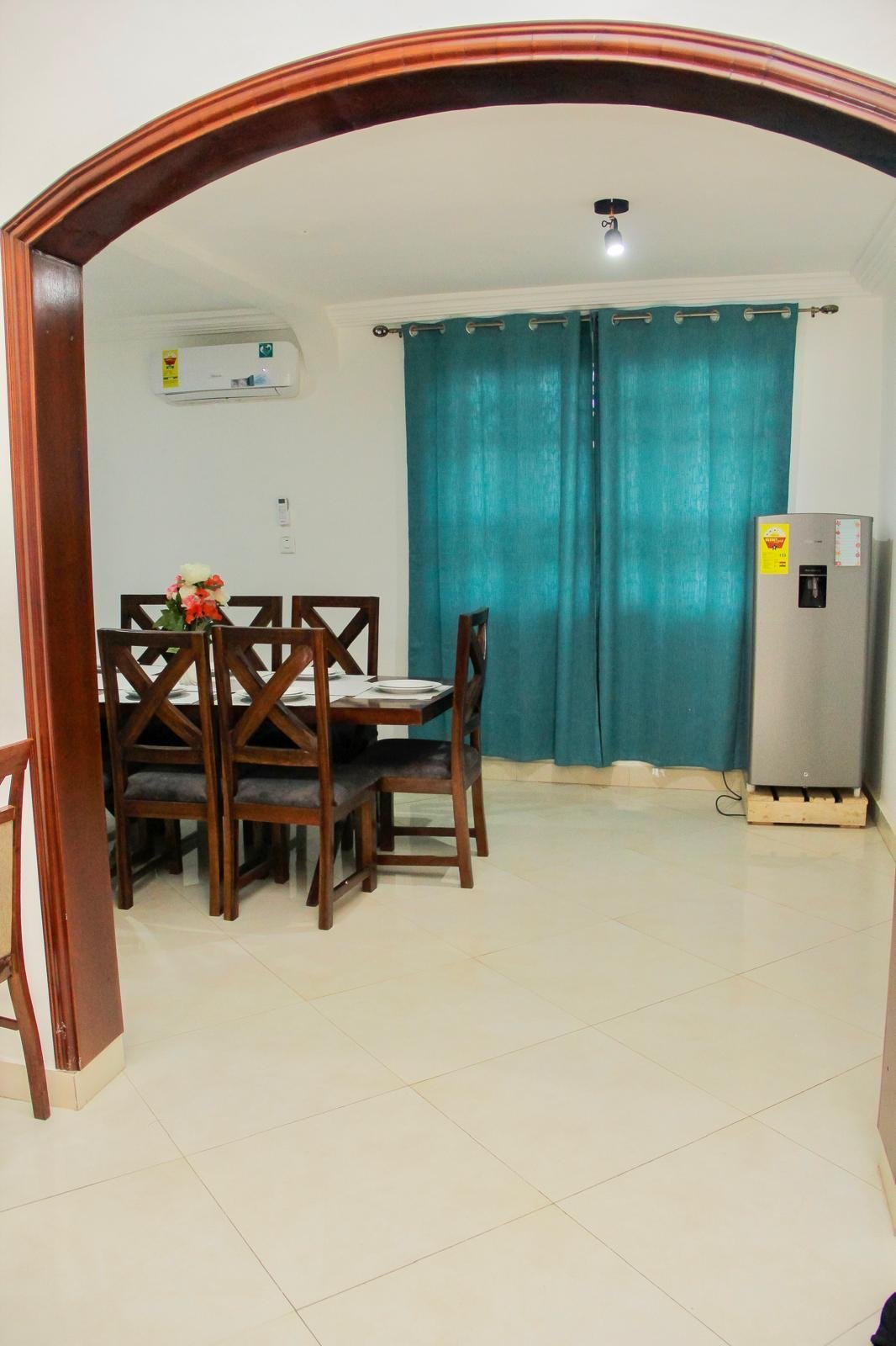 Furnished 4-Bedroom House with Solar & Security for Rent in Tema – $1,100