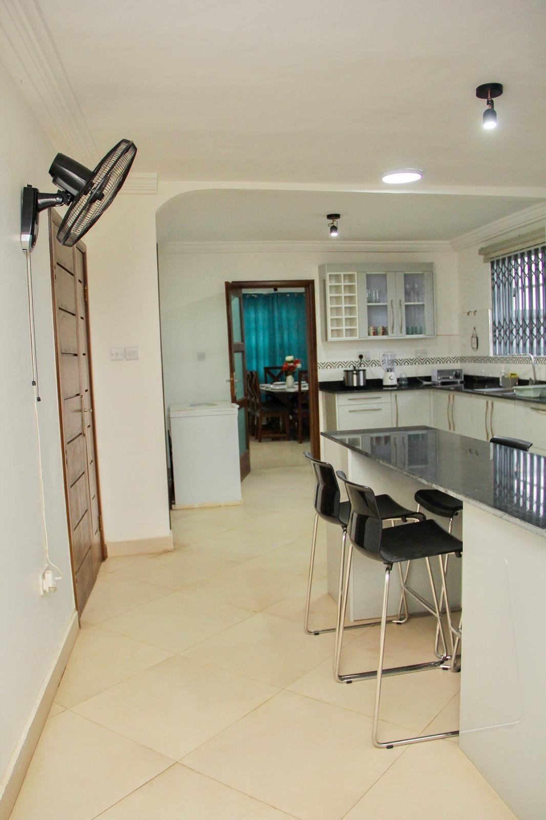 Furnished 4-Bedroom House with Solar & Security for Rent in Tema – $1,100