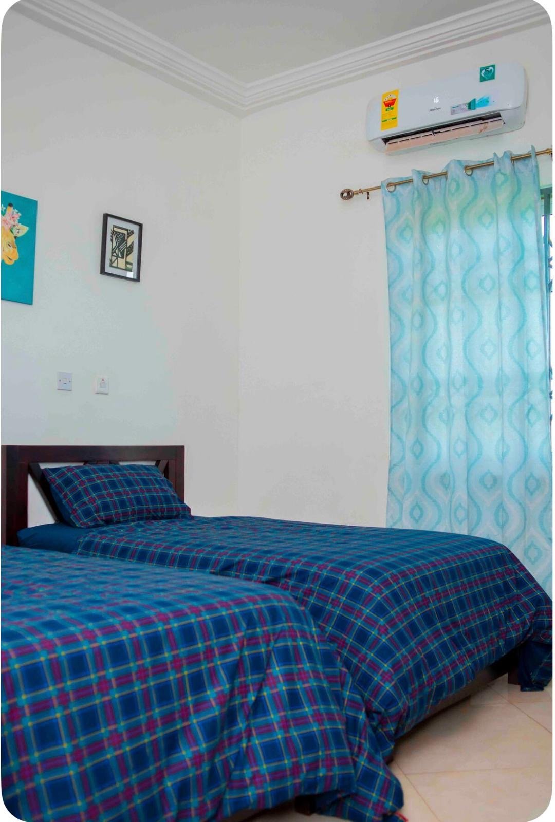 Furnished 4-Bedroom House with Solar & Security for Rent in Tema – $1,100