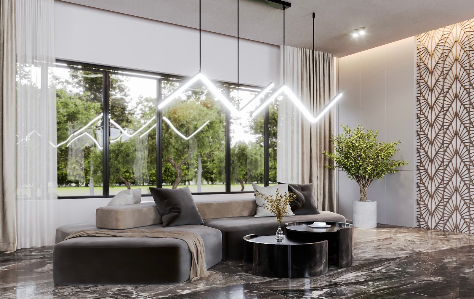 Lovely AI-Integrated Urban Luxury Executive Premiums Sophisticated 3-Bedroom Smart Residence
