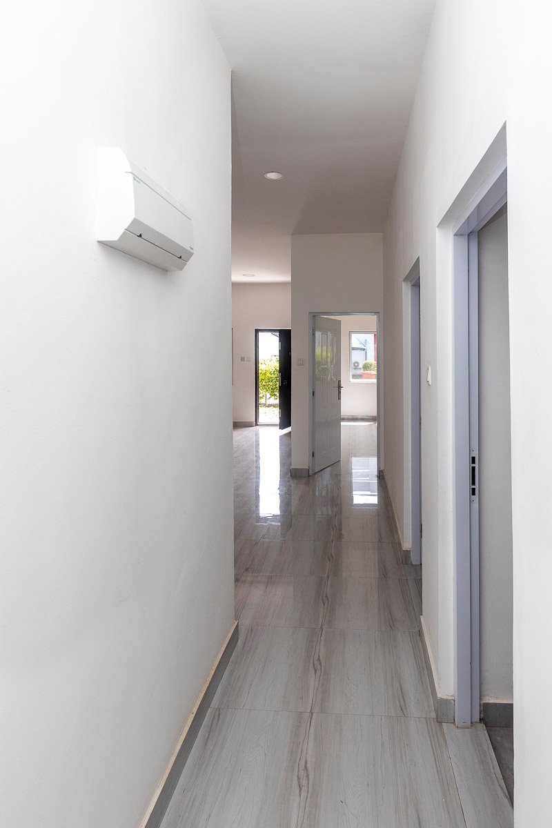 Modern Single-Level Bungalow for Sale in Oyibi – Stylish 2-Bedroom Home with Curb Appeal