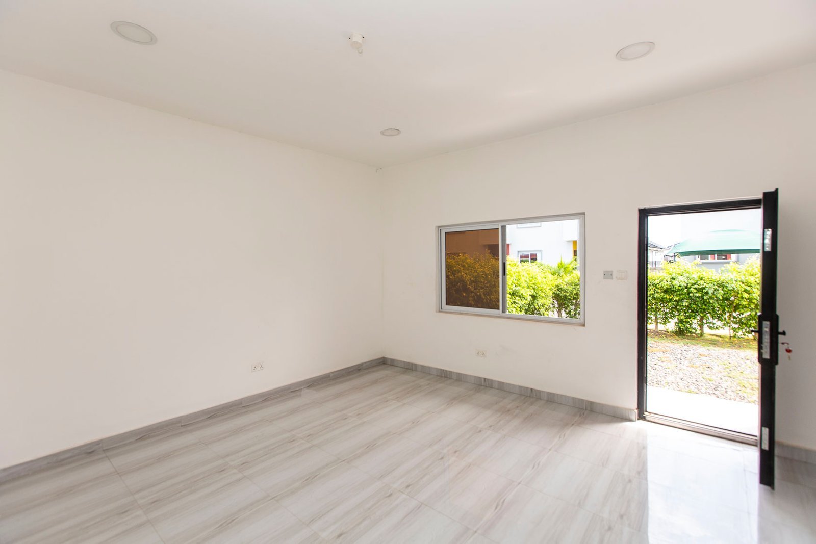 Modern Single-Level Bungalow for Sale in Oyibi – Stylish 2-Bedroom Home with Curb Appeal