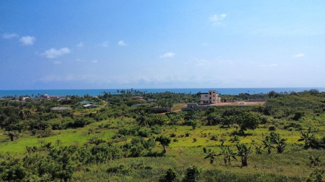 1 Acre Ocean View Land for Sale in Cape Coast, Central Region – Ideal for Investment or Vacation Development