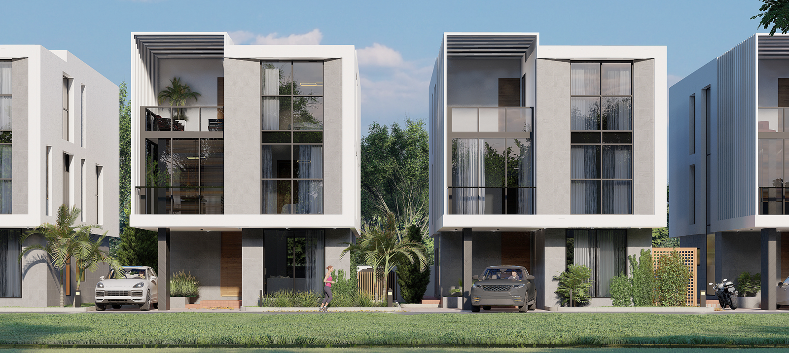 4-Bedroom Townhouse with BQ for Sale – Airport Residential Area (Gated Development)