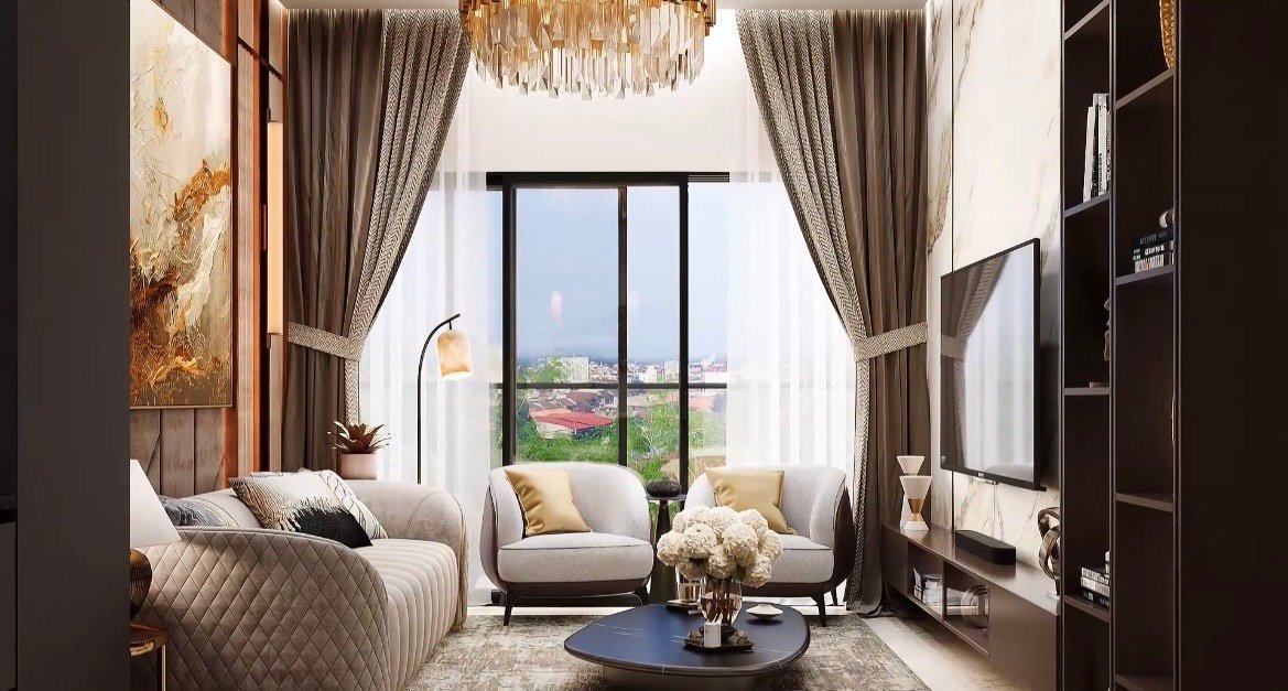 Modern 2-Bedroom Apartment for Sale in Airport Residential Area – Luxury High-Rise Living with City Views
