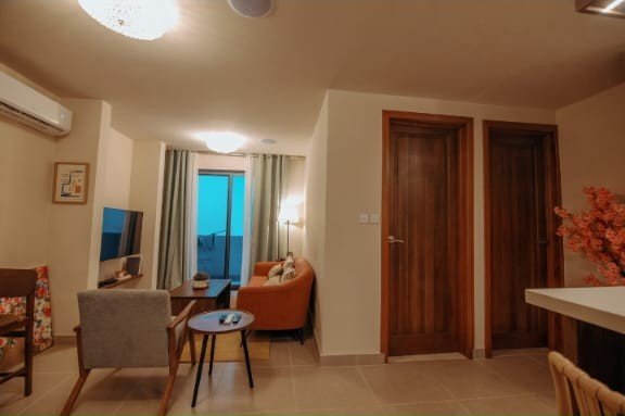 Modern Smart 1-Bedroom Apartment in North Legon