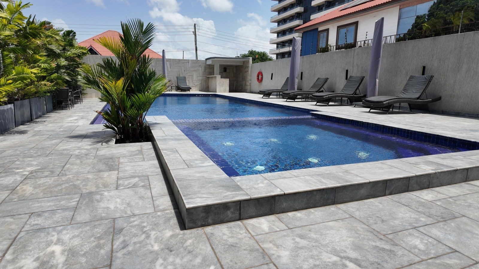 Fully Furnished 1-Bedroom Apartment with Swimming Pool for Sale – Labone, Accra