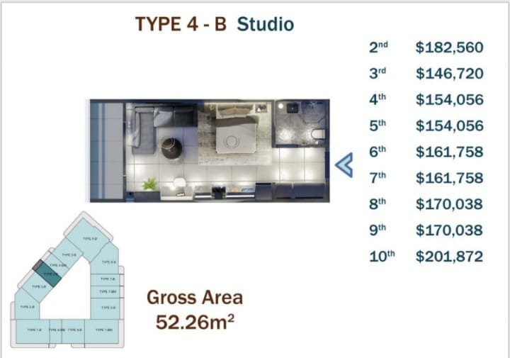 Executive Luxury Unfurnished Studio Apartment for Sale In Labone