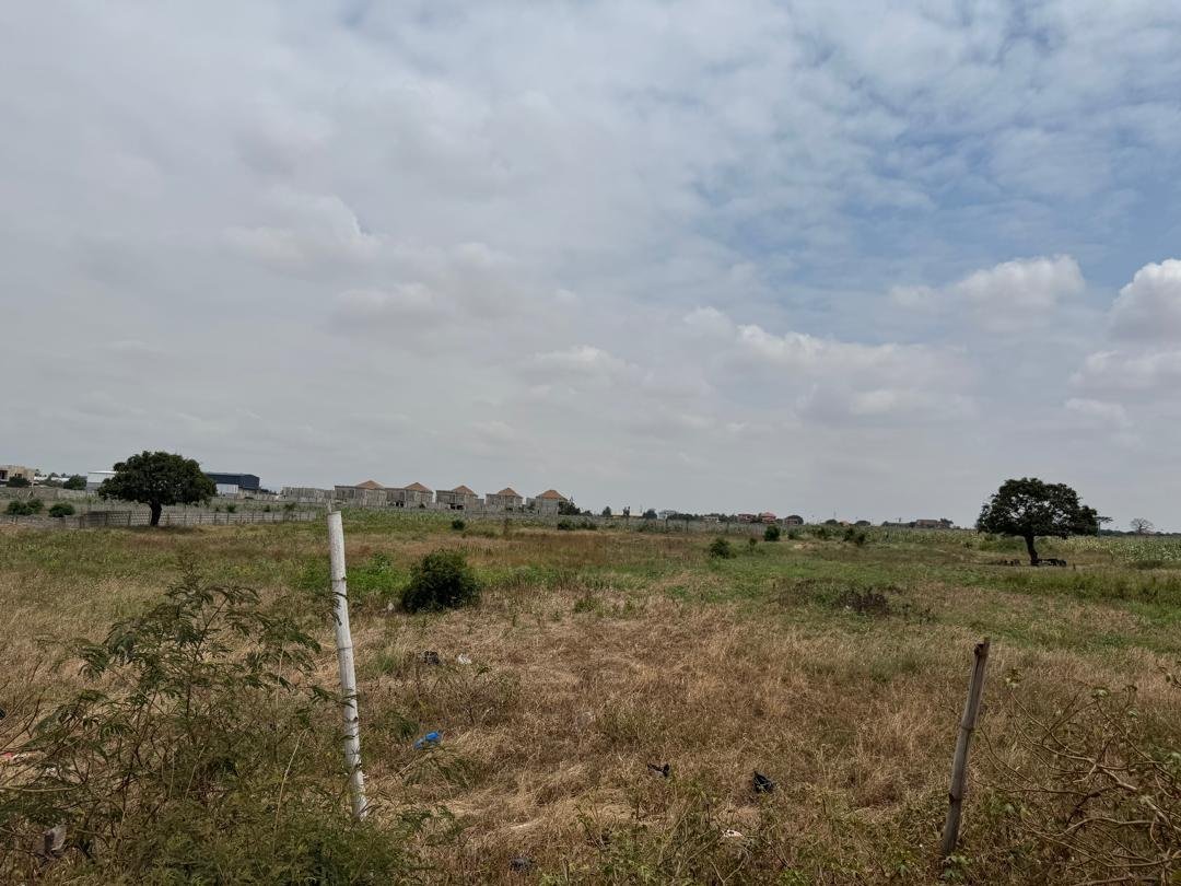Prime 1-Acre Titled Land for Sale in Adenta Aviation