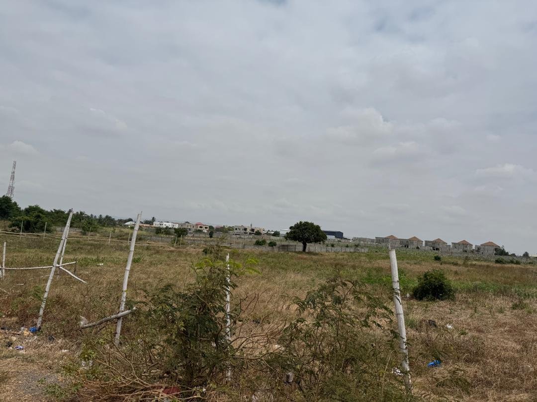 Prime 1-Acre Titled Land for Sale in Adenta Aviation